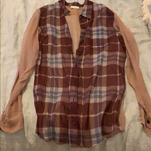 Dries Van Noten sheer blouse